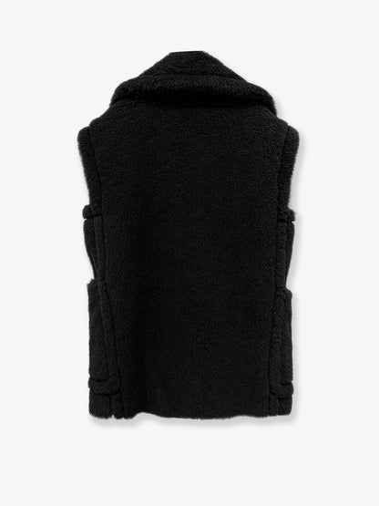 Bormida alpaca and wool sleeveless coat thumbnail