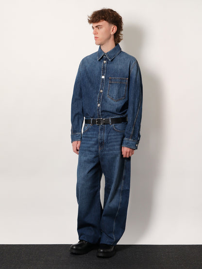 Overshirt denim shirt thumbnail