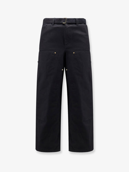 Carhartt WIP Duck cotton trousers SACAI X CARHARTT WIP - Nugnes1920
