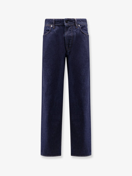 Indigo Denim-Rinsed jeans