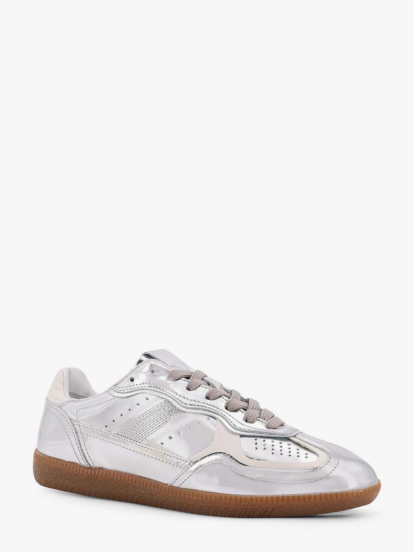 Tb.490 Rife metallized leather sneakers