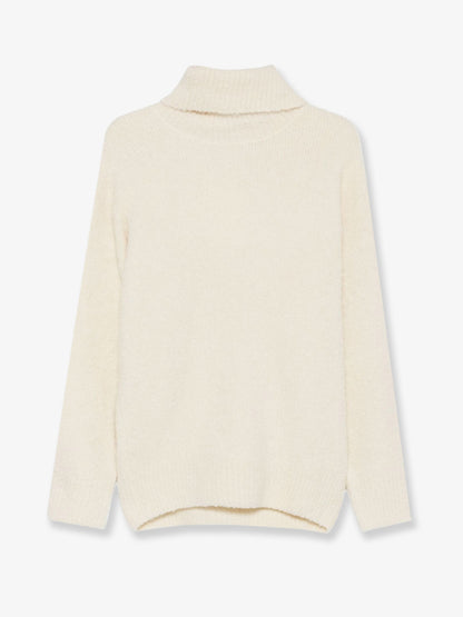 Bouclé alpaca blend turtleneck thumbnail