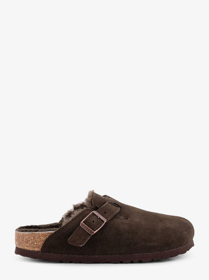 Boston VL/Shearling suede mule thumbnail