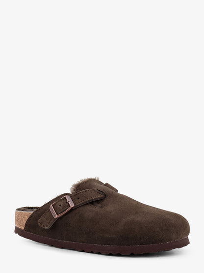 Boston VL/Shearling suede mule thumbnail