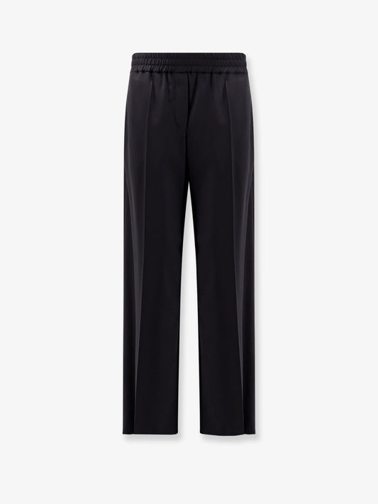 Virgin wool blend trousers
