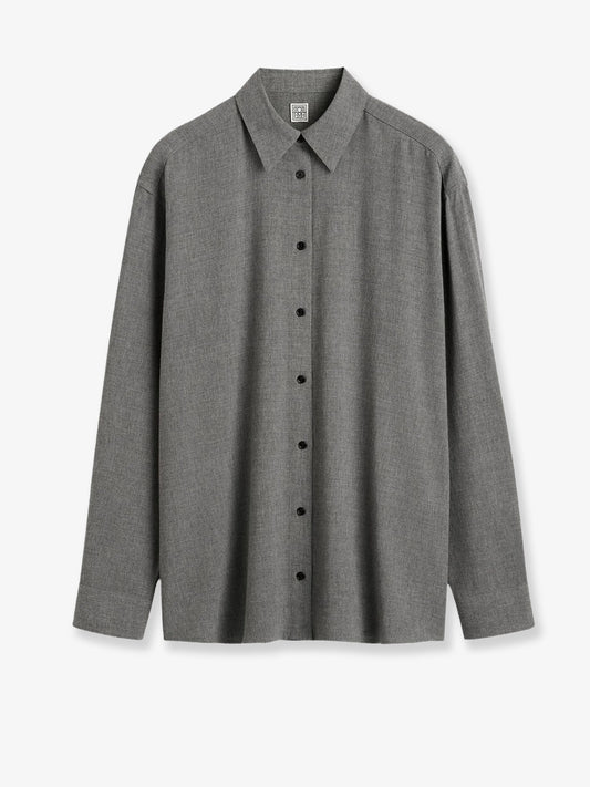 Viscose blend shirt