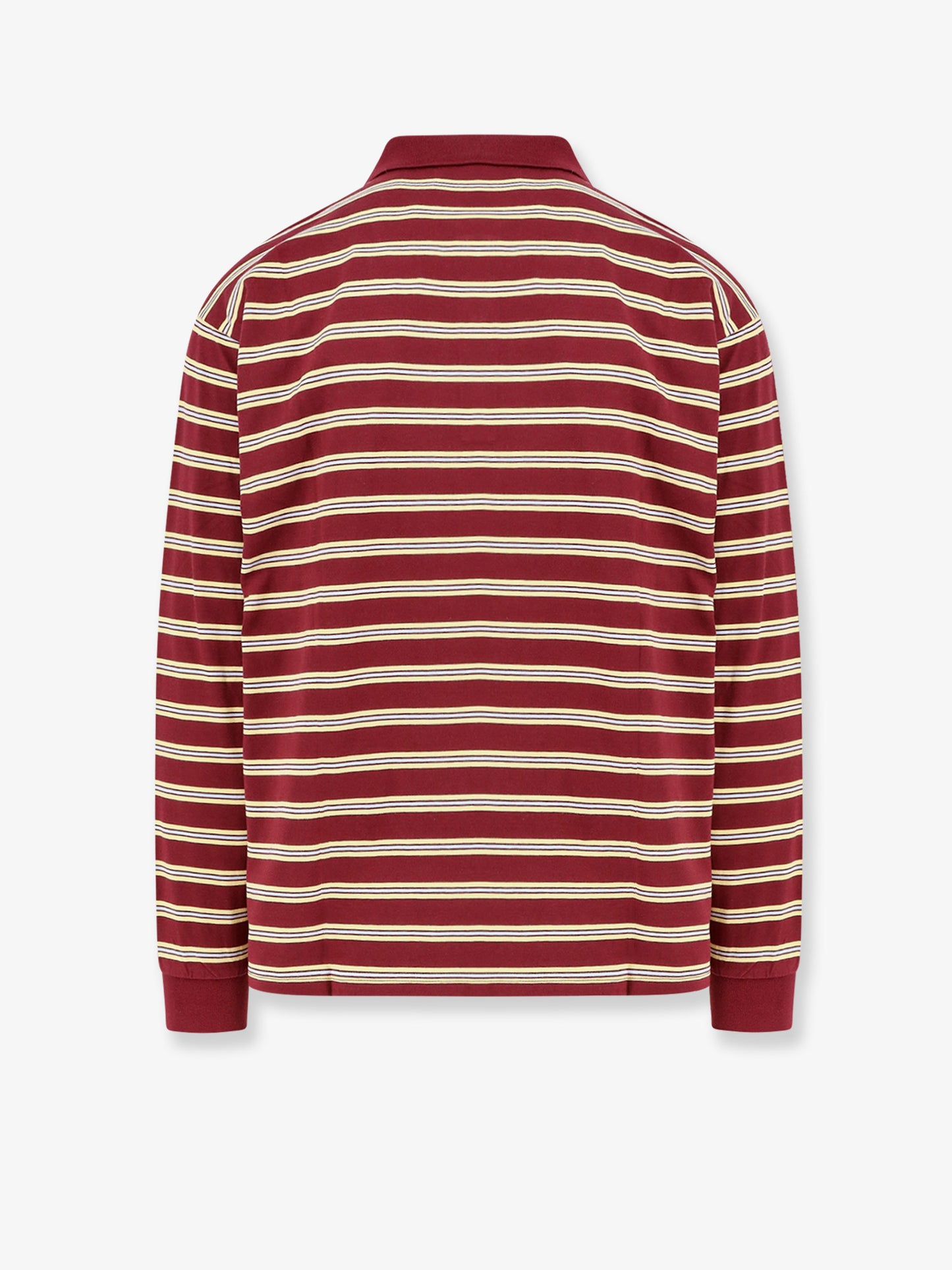 Polo in cotone a righe