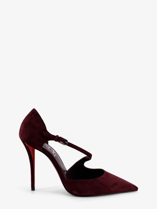 Miss Ziggyta 100 suede pumps