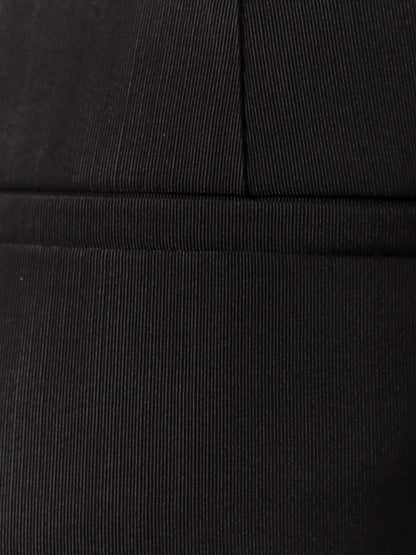 Wool blend trouser with frontal fold thumbnail