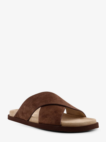 Sandali bassi in suede thumbnail