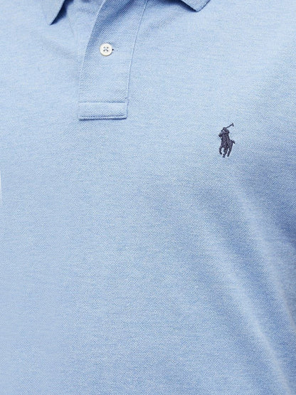 Cotton polo shirt with embroidered logo on the front thumbnail