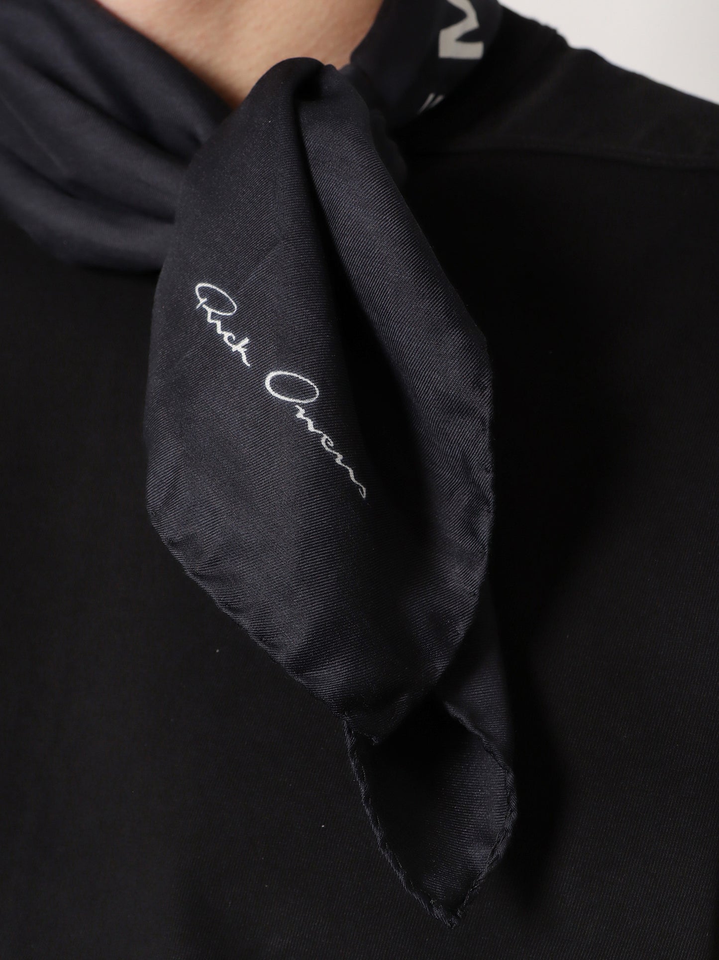 Modal and silk blend scarf