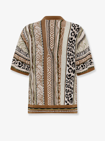 Multicolor knitted shirt thumbnail