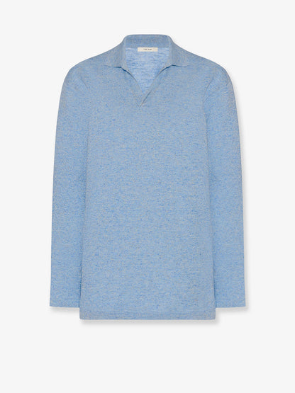 Niosa cotton and linen polo thumbnail