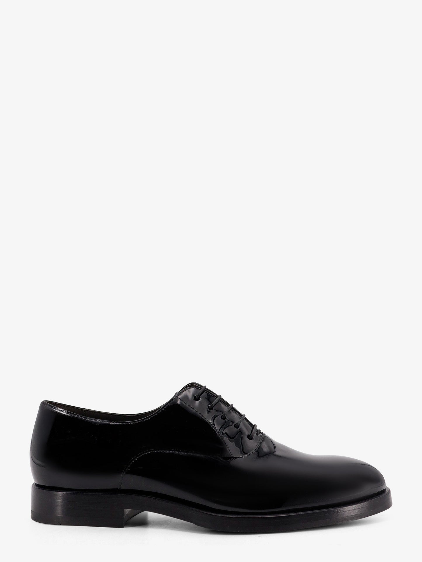 Oxford patent leather lace-up