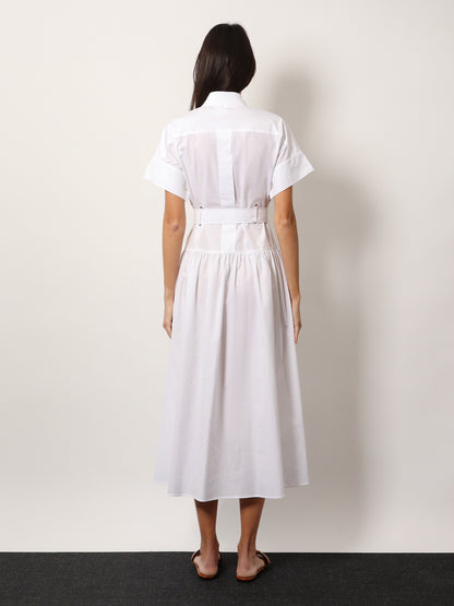 Agoraio cotton chemisier dress thumbnail