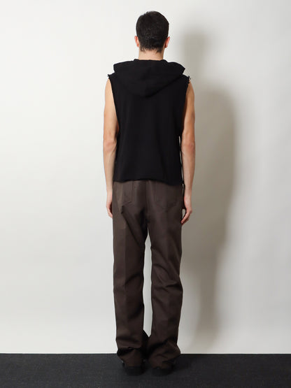 Sleeveless organic cotton sweatshirt thumbnail