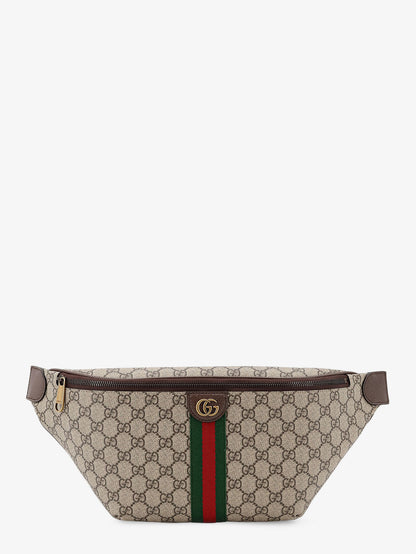 Ophidia GG coated canvas belt bag thumbnail
