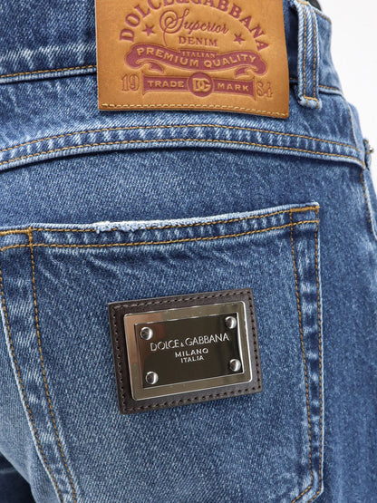 Jeans in blue denim thumbnail