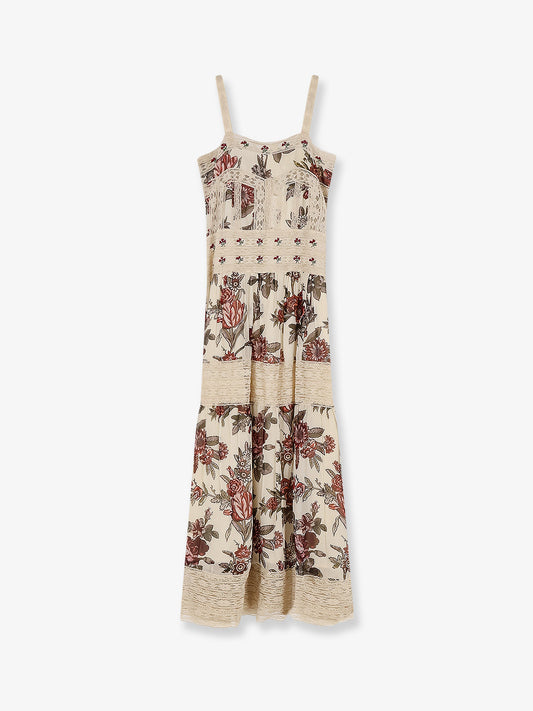 Nelia multicolor viscose dress