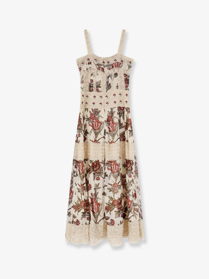 Nelia multicolor viscose dress thumbnail