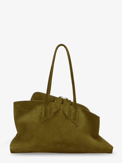 La Passeggiata suede shoulder bag thumbnail