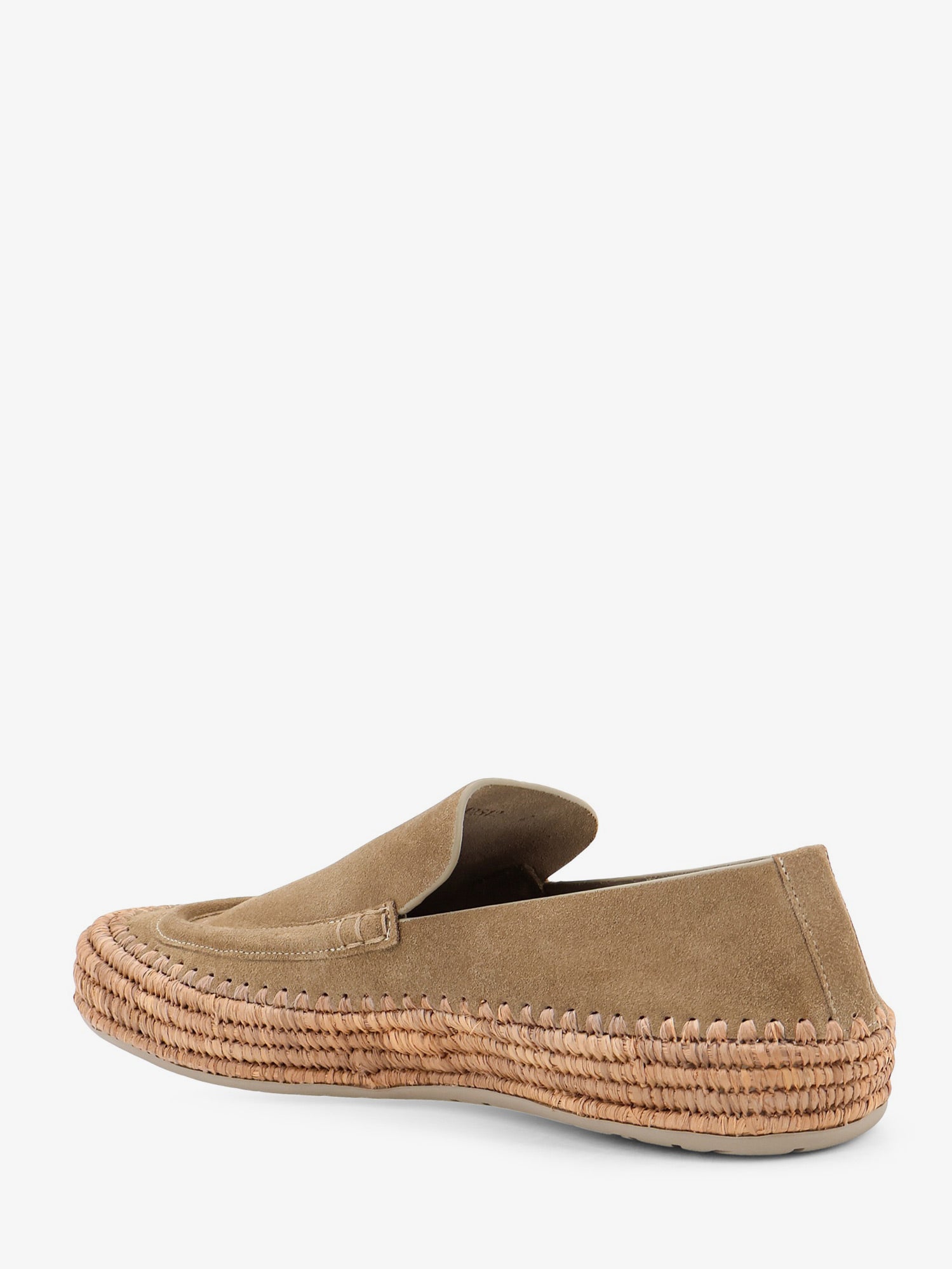 Rio suede and raffia loafers LOEWE - Nugnes1920