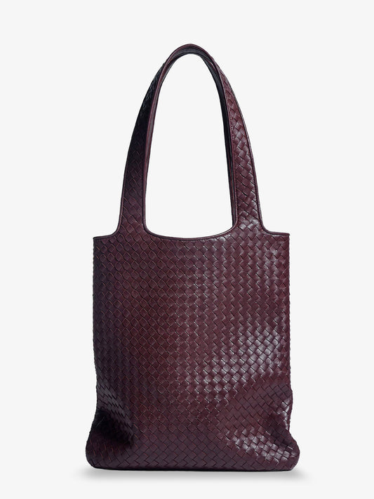 Veneto leather shoulder bag with Intrecciato motif