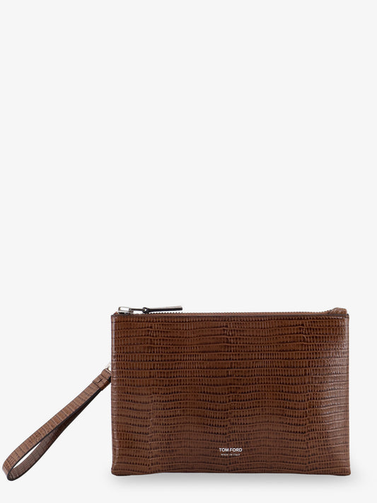 Leather clutch