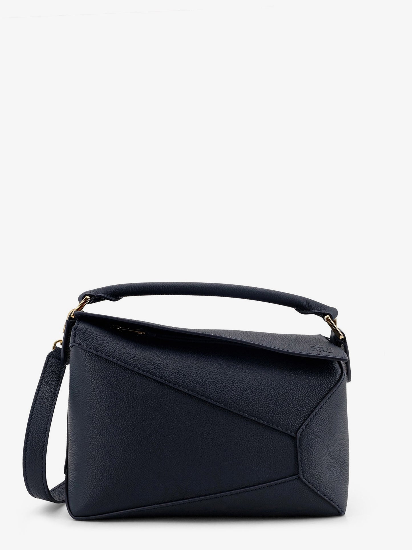 Puzzle Edge Small Leather Handbag