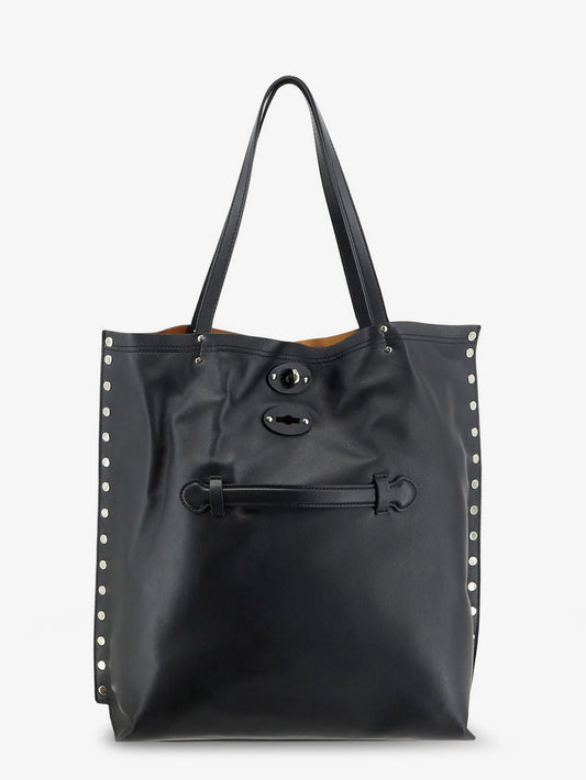 A Spasso leather shopping bag