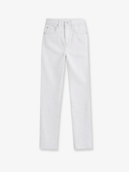 Dalston white denim jeans thumbnail