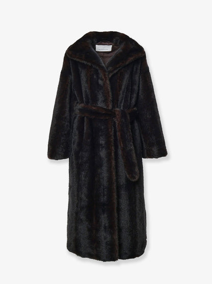 Ravello faux fur coat thumbnail