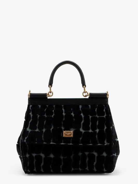 Sicily velvet handbag