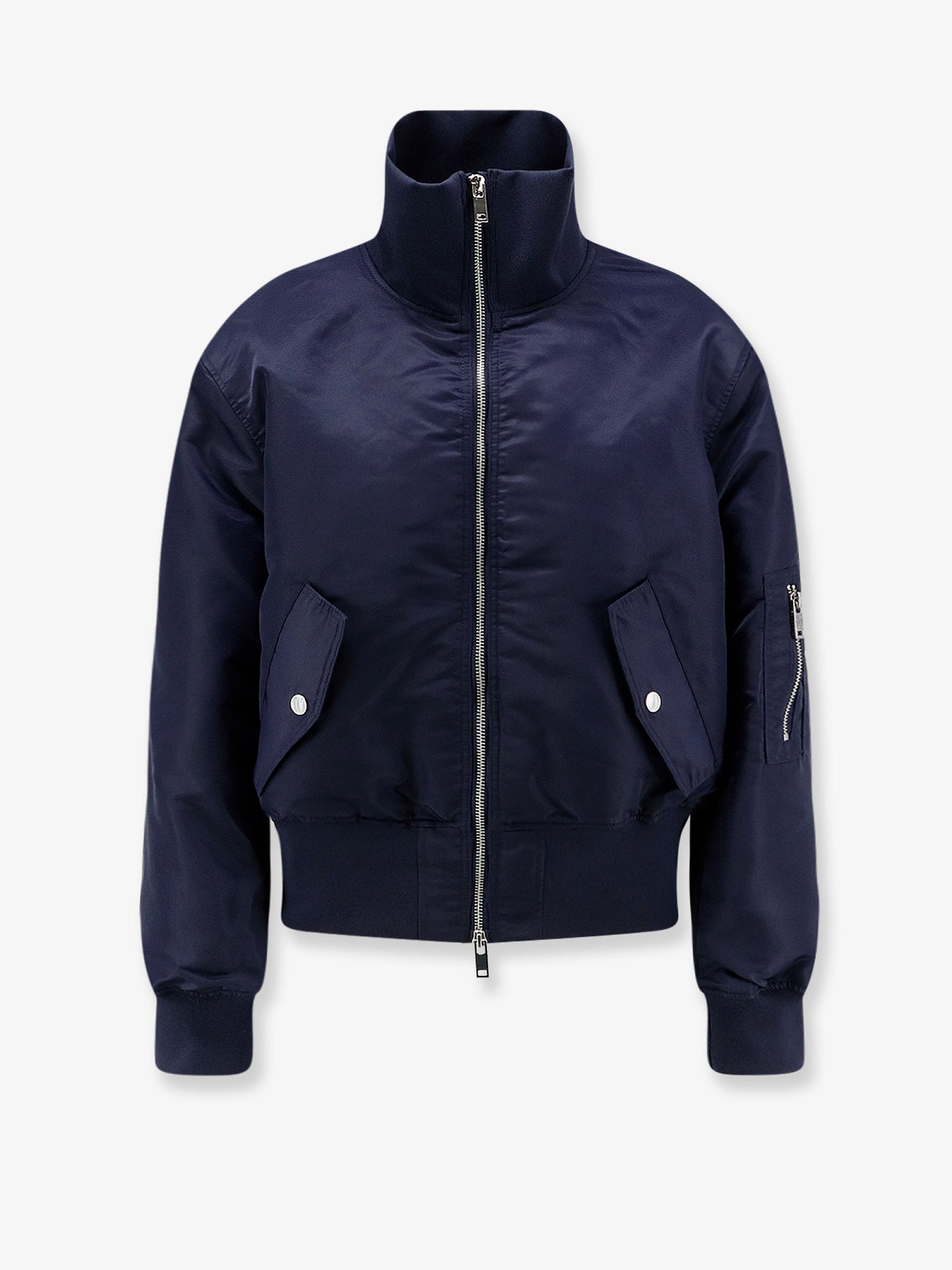 Nylon crop jacket