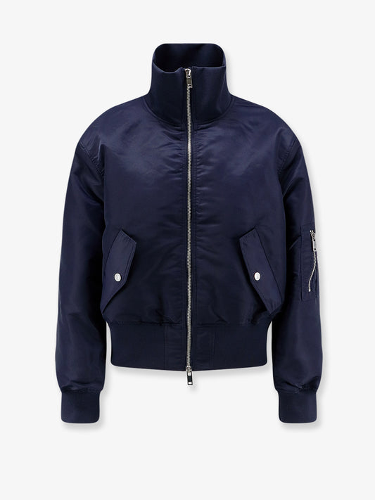 Nylon crop jacket