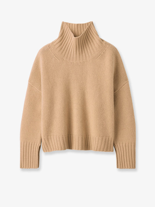 Girlfriend cashmere turtleneck