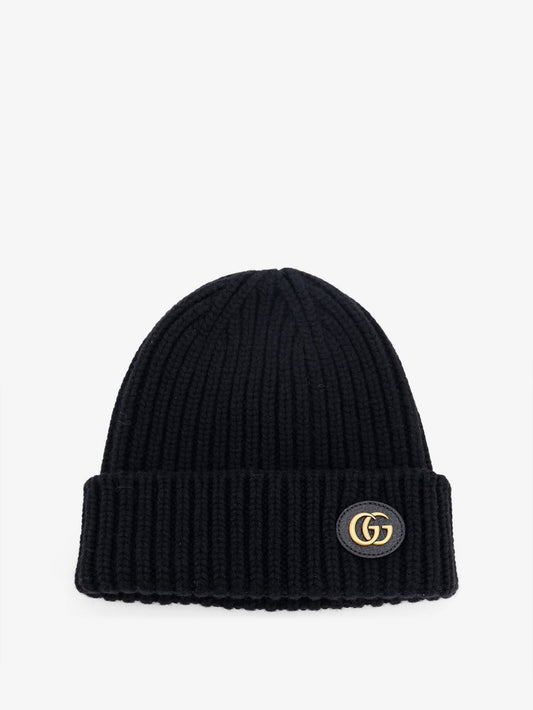 Wool and cashmere blend hat