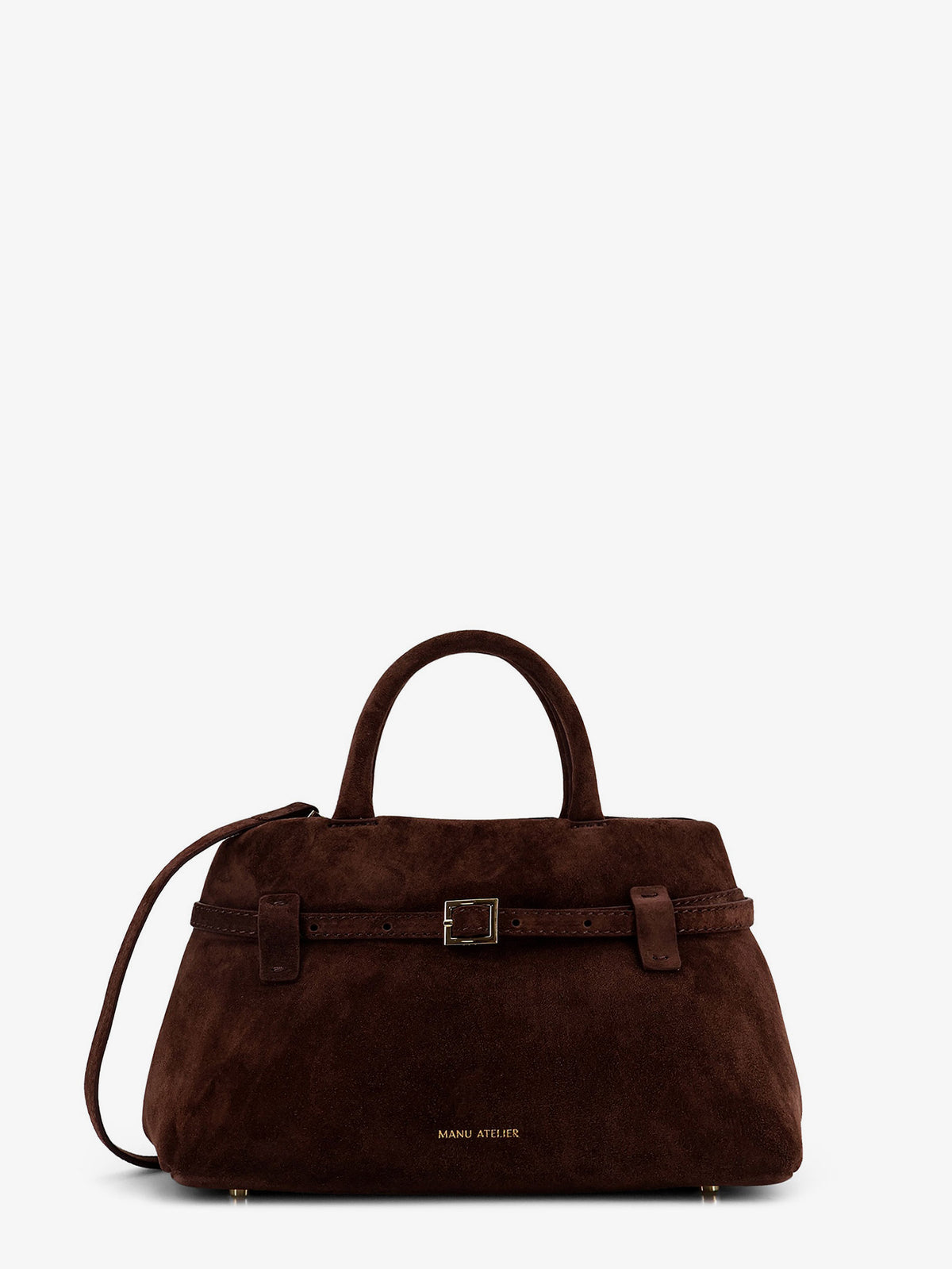 Le Cambon 25 suede handbag