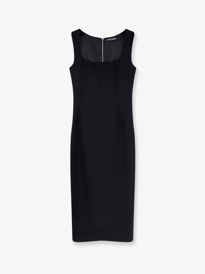 Vestito Midi in lana vergine thumbnail