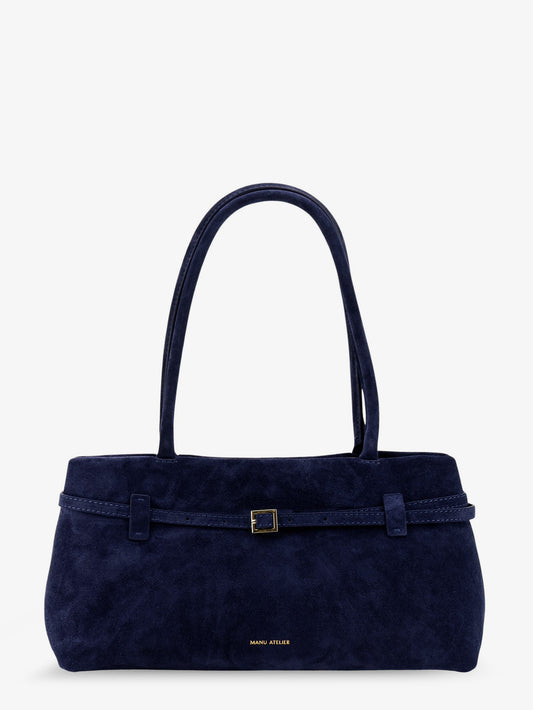 Le Cambon East West suede shoulder bag