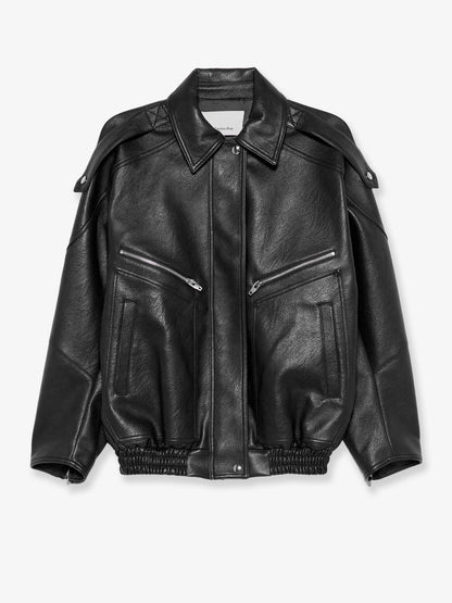 Hudson faux leather jacket thumbnail