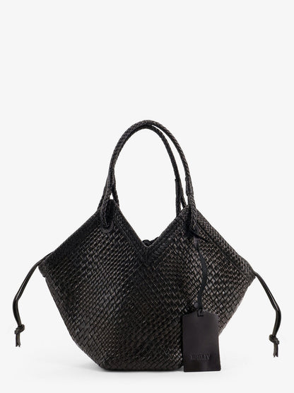 Trinity Medium vegetable leather shoulder bag with woven pattern thumbnail