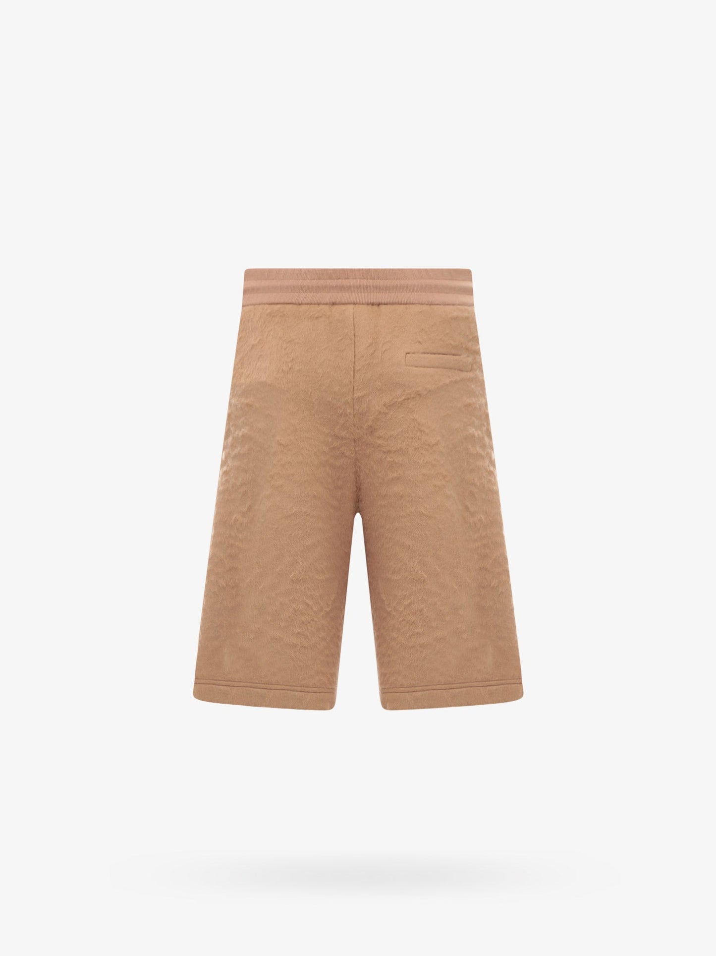 Cotton blend bermuda shorts with logo embroidery