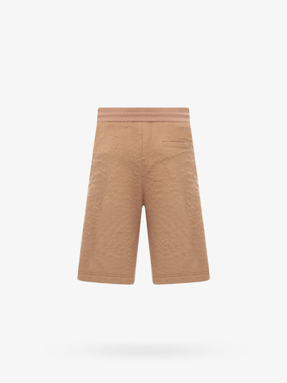 Cotton blend bermuda shorts with logo embroidery thumbnail