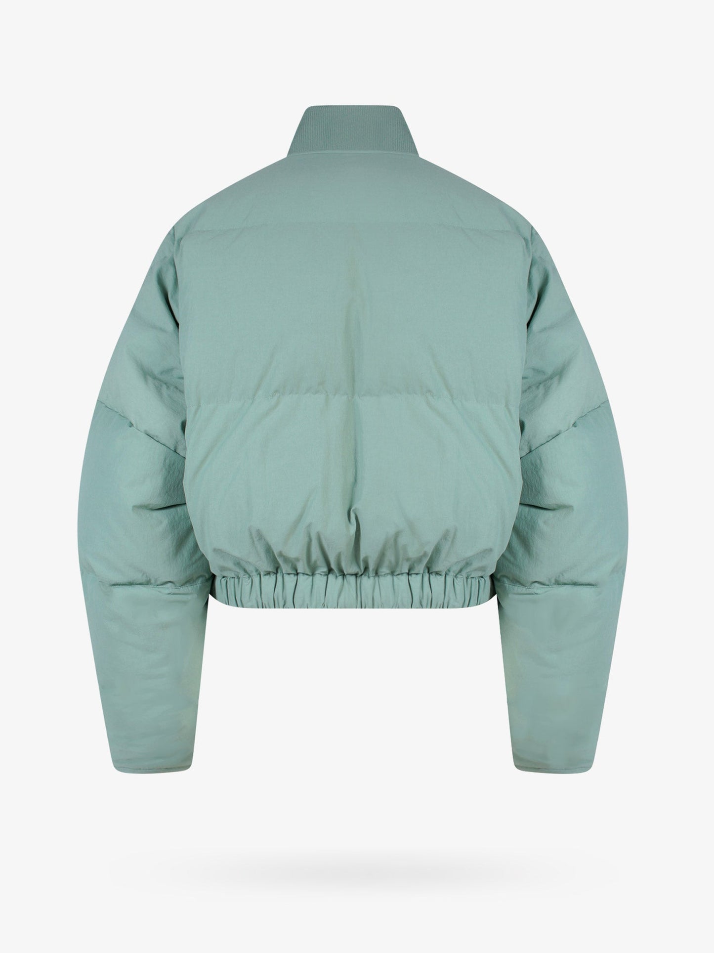 Padded and quilted cropped jacket