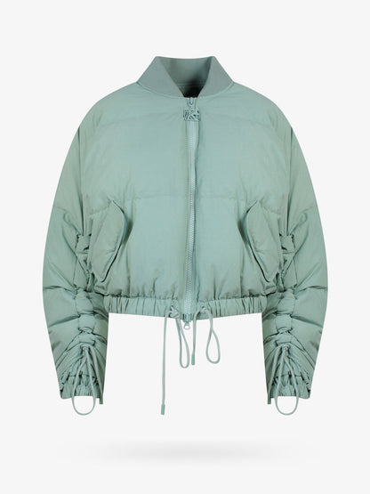 Padded and quilted cropped jacket thumbnail