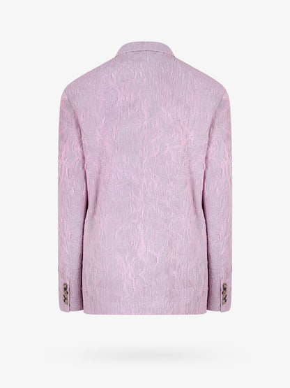 Jersey blazer with plated fabric thumbnail