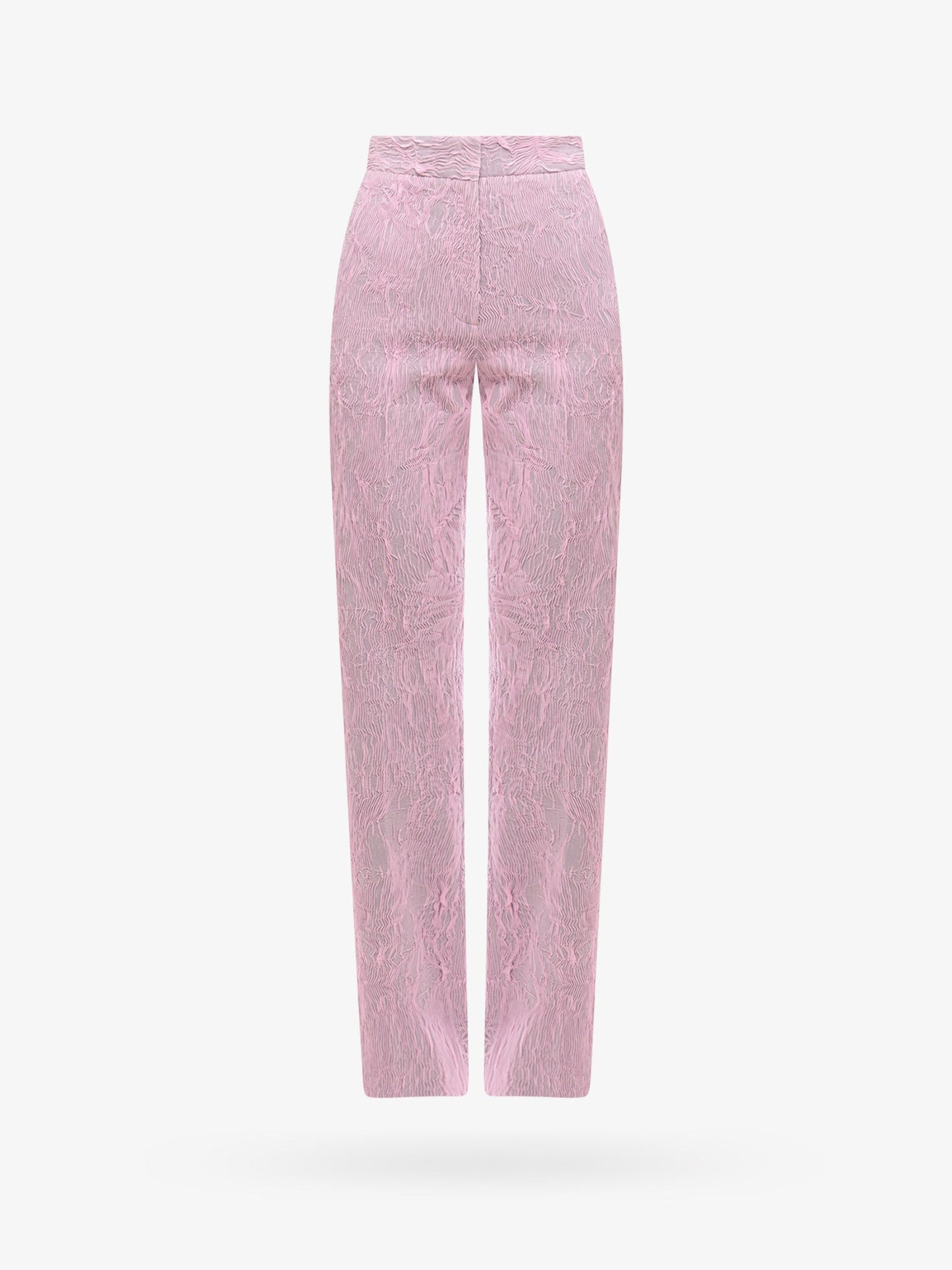 Plated jersey trouser