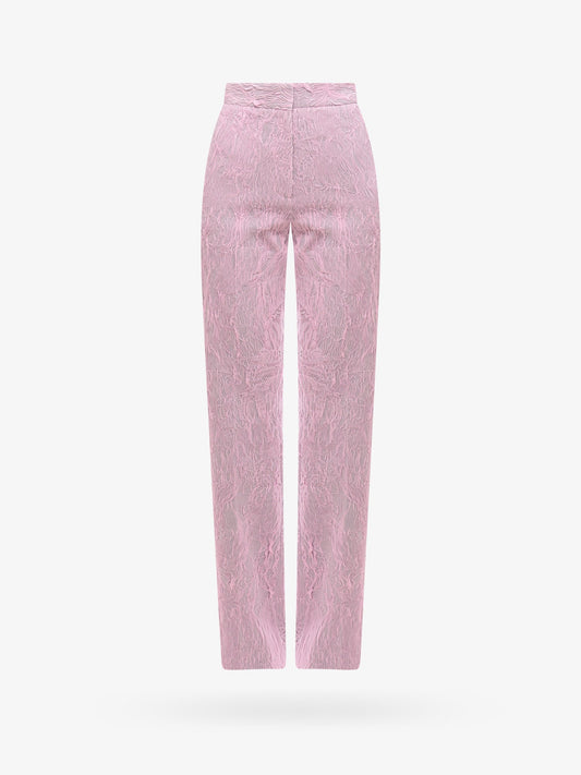 Plated jersey trouser